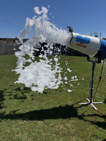 Foamy Day Cannon Machine Rental Foamy Day Cannon Machine Rental