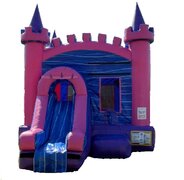 Royal Pink Castle with Slide $325