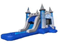 SnowflakesBounce House-Slide with Pool