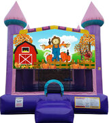 Fall Fest Dazzling Bounce House