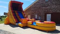 18 ft Volcano Slide W/ POOL 18 ft Volcano Slide W/ POOL