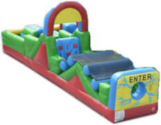 single lane obstacle course r