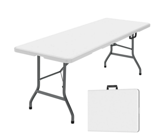 6' Fold In Half Table 6' Fold In Half Table