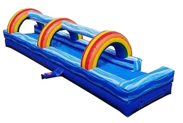 30ft Rainbow Single Lane Slip N Slide 30ft Rainbow Single Lane Slip N Slide