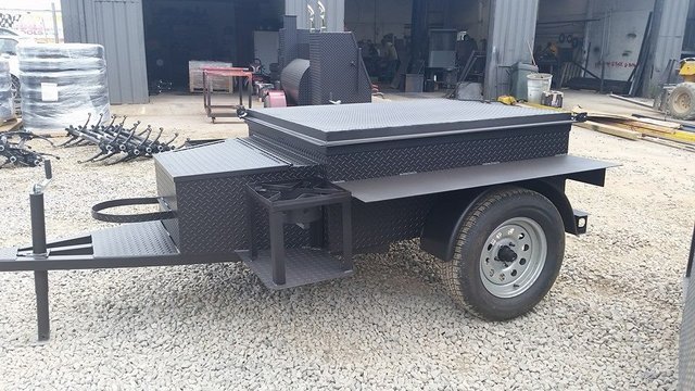 Charcoal or Wood Fired Trailer Event Grill Rental Charcoal or Wood Fired Trailer Event Grill Rental
