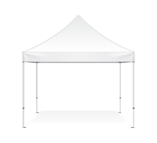 10x10 White Commercial Quality EZ-Up Tent