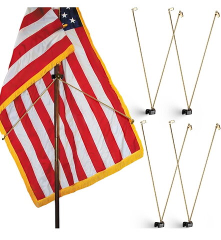 Flag Pole Spreaders - Spreader Only - Flags and Poles Rented Separately Flag Pole Spreaders - Spreader Only - Flags and Poles Rented Separately