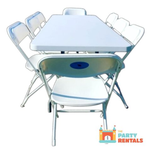 6' Table Set includes 6 Chairs 6' Table Set includes 6 Chairs