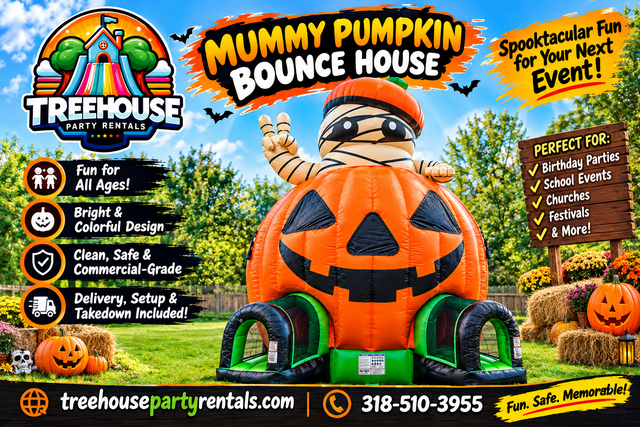 Mummy Pumpkin Bounce House Mummy Pumpkin Bounce House