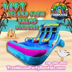 Island Flow Palms Daul Lane 16'