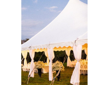 Side pole drape Side pole drape