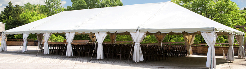 Commercial tent clearance rental