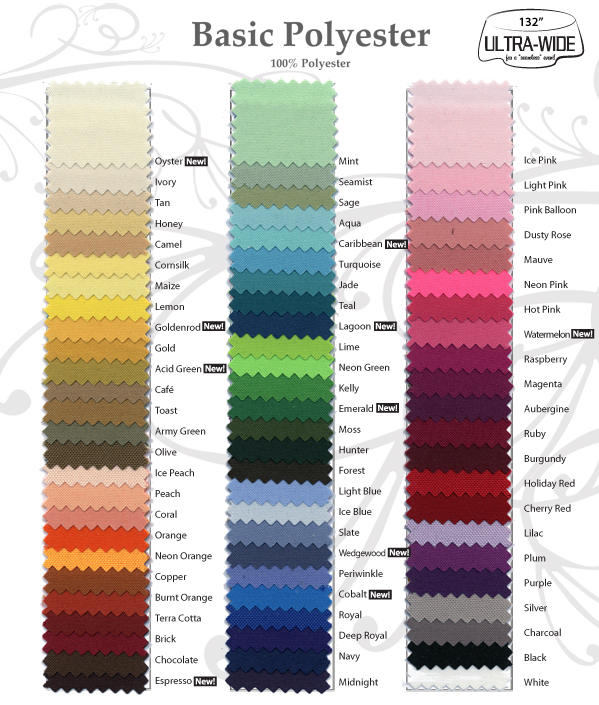 Linen Color Samples