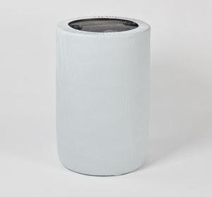 Kwik Cover-Trash Can White