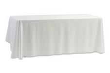 Banquet Linen 90x156 White 