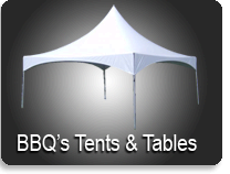 BBQs Tents Tables BBQs Tents Tables