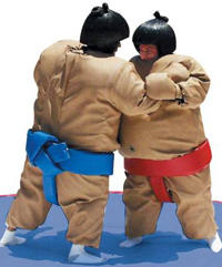 Sumo Suits complete with Mat and Helmets NON RESIDENTIAL