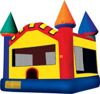 Inflatables Have restrictions on age- Size of Kids and Number of Participants