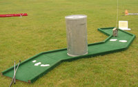 Mini Golf GREEN ZIG ZAG