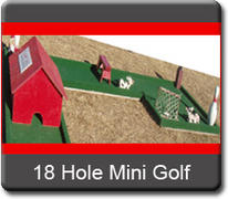18 Holes of Mini Golf Starting  at . . .