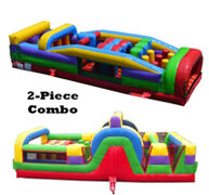60 foot Obstacle Course Parts 1 & 2 - Inflatables must be supervised by a responsible adult at all times during use.
Starting at. . . 