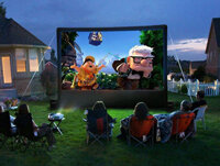 Inflatable Outdoor Movie PACKAGE. Various sized screens available 16 foot,17 foot & 20 Foot screens. Starting at. . . .