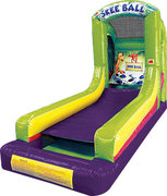 Skee Ball Inflatable Game. This is a self scoring game. Starting at  . . .