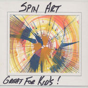 Spin Art Supplies-50, Includes, Paint, cards & glitter