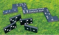 Giant Dominoes. Starting at . . .