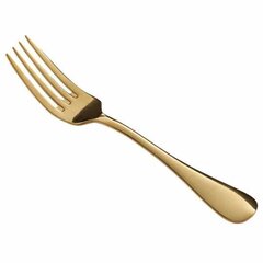 Gold Dinner Fork 7 1/2