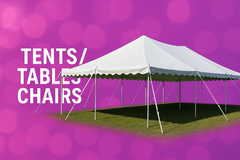 Tents/Tables/Chairs Tents/Tables/Chairs