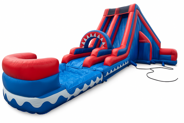 Firecracker Water Slide with Pool Firecracker Water Slide with Pool