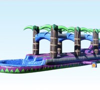 Tropical Slip n Slide with Pool