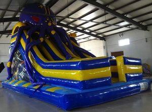 Alien 28' ft Dual Lane Dry Slide Alien 28' ft Dual Lane Dry Slide