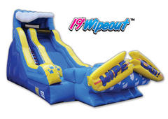 19ft Wipeout Slide Use Wet or Dry