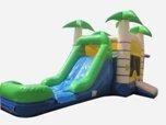 Palm Tree WET/DRY Combo Bouncer Palm Tree WET/DRY Combo Bouncer