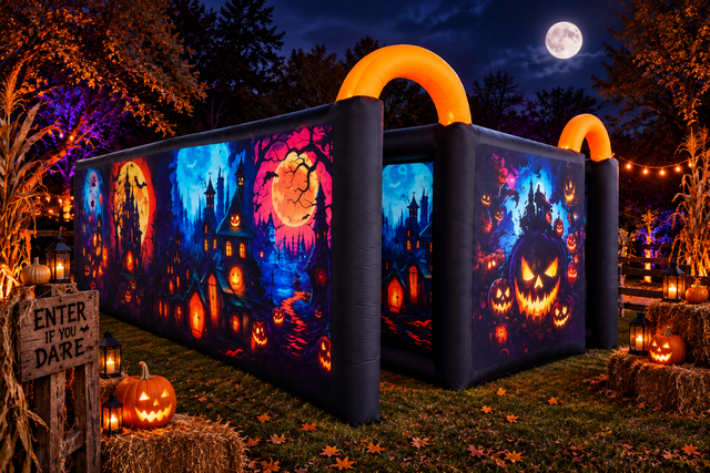 Halloween Maze 20’x20’ Halloween Maze 20’x20’