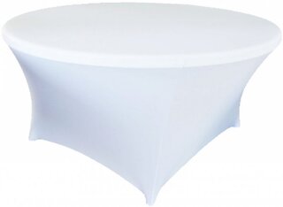 Spandex linen 48” table