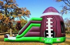 18 X 31 Football Combo Bouncer and Slide (Requires 2 Blowers) 18 X 31 Football Combo Bouncer and Slide (Requires 2 Blowers)