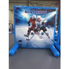 Hockey Shot Inflatable Frame Game Hockey Shot Inflatable Frame Game