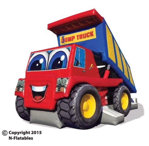 Jump Truck Combo Bouncer with Slide 14 X 29 X 18 (Requires 2 Blowers) Jump Truck Combo Bouncer with Slide 14 X 29 X 18 (Requires 2 Blowers)