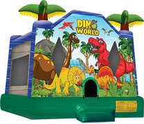 15 X 16 Dino World Bounce House - dinosaurs