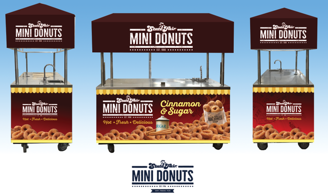 State Fair Mini Donuts Cart State Fair Mini Donuts Cart