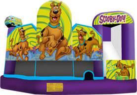 19 X 20 Scooby Doo 5 in 1 Combo slide Moonwalk 19 X 20 Scooby Doo 5 in 1 Combo slide Moonwalk