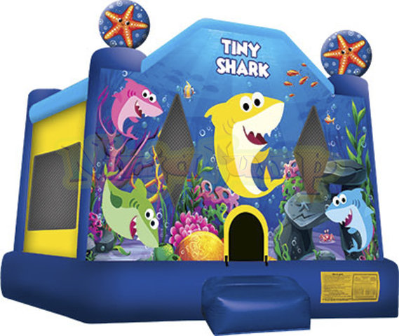 15 X 16 Tiny Shark Bounce House - 