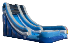 18' Blue Waterworks Slide 18' Blue Waterworks Slide