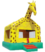 Giraffe Bounce House - Dry