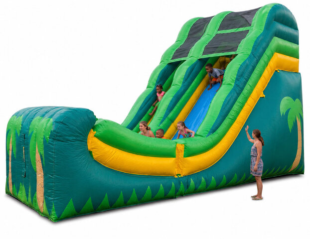 (A) 16ft Slide Wave at End Wet-Dry Slide - 23300 (A) 16ft Slide Wave at End Wet-Dry Slide - 23300