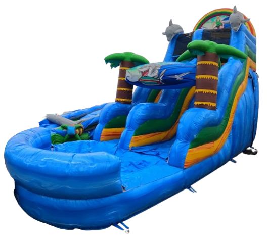 18ft Wave Jungle Wet-Dry slide 18ft Wave Jungle Wet-Dry slide