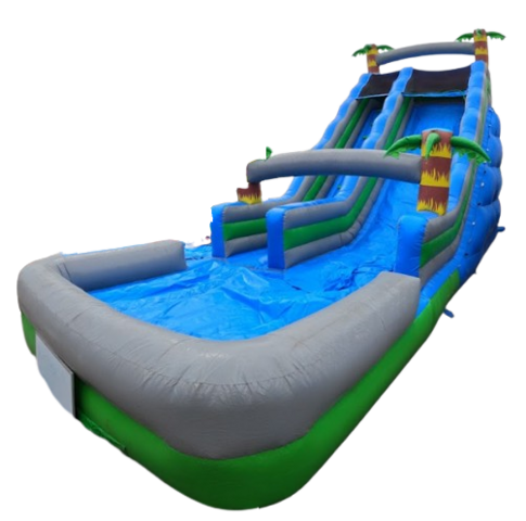 (B) 18ft Tropical Wet-Dry Slide (B) 18ft Tropical Wet-Dry Slide